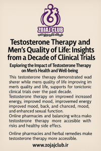 بررسی تستوسترون تراپی در داروخانه آنلاین زجاج کلاب