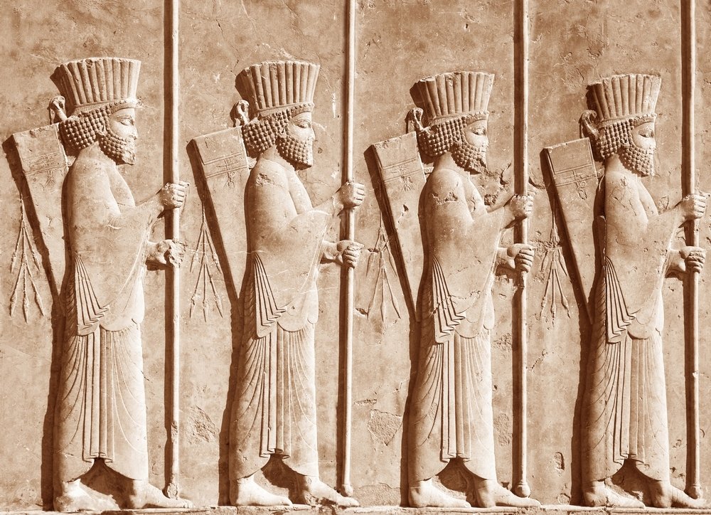 نقش برجسته هخامنشی